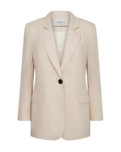 CMNATURE - BLAZER I BEIGE,RÅHVID