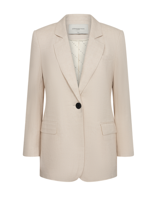 CMNATURE - BLAZER I BEIGE,RÅHVID