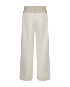 CMCHARLEE - JEANS I HVID OG BEIGE,RÅHVID