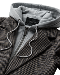 CMWOO - HOODIE-JAKKE I SORT