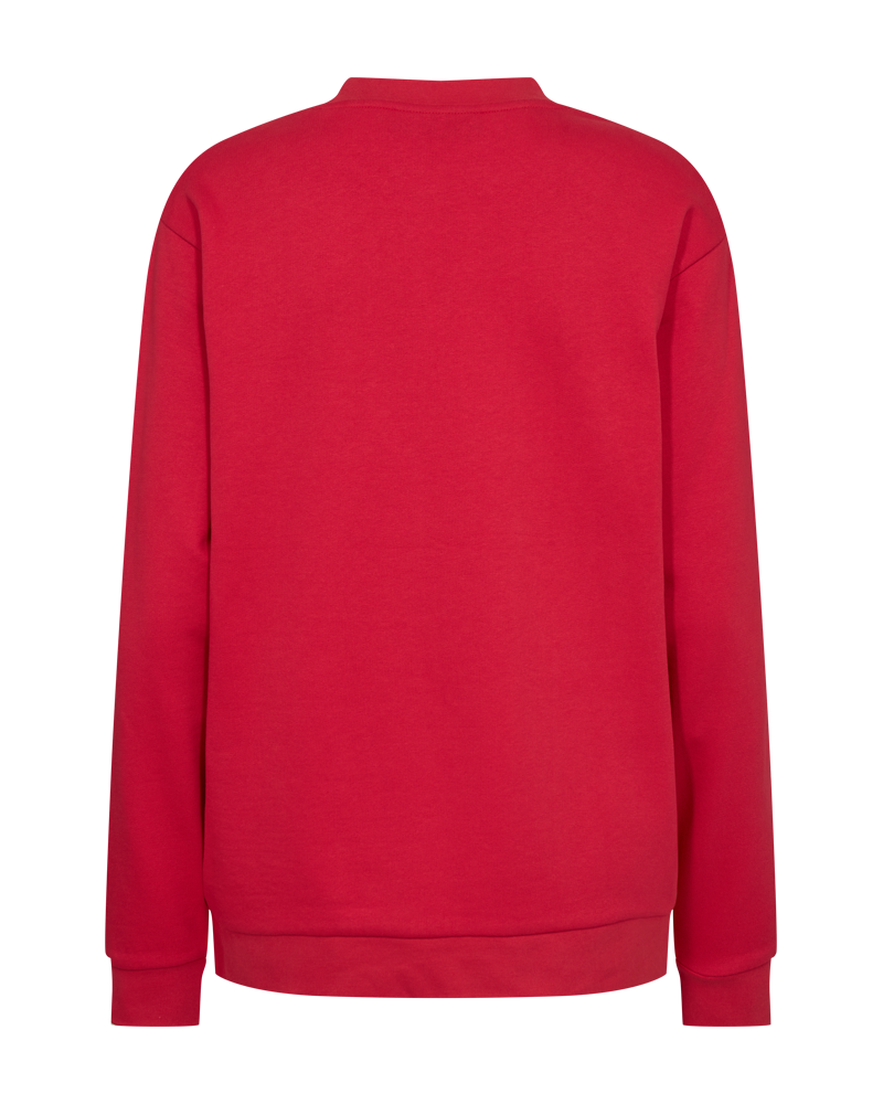 CMEVA - SWEATSHIRT I RØD
