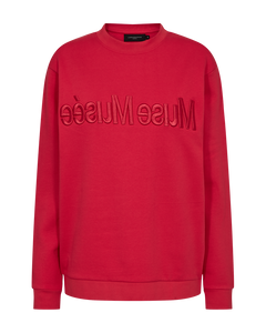 CMEVA - SWEATSHIRT I RØD