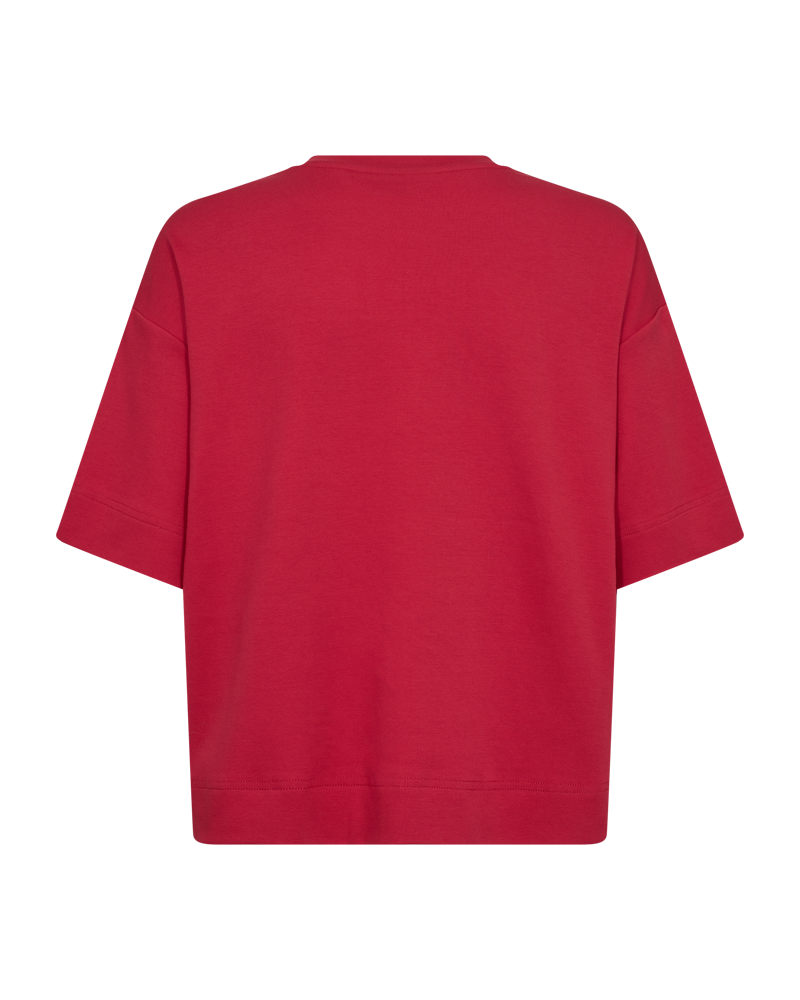 CMMUSE - T-SHIRT I RØD