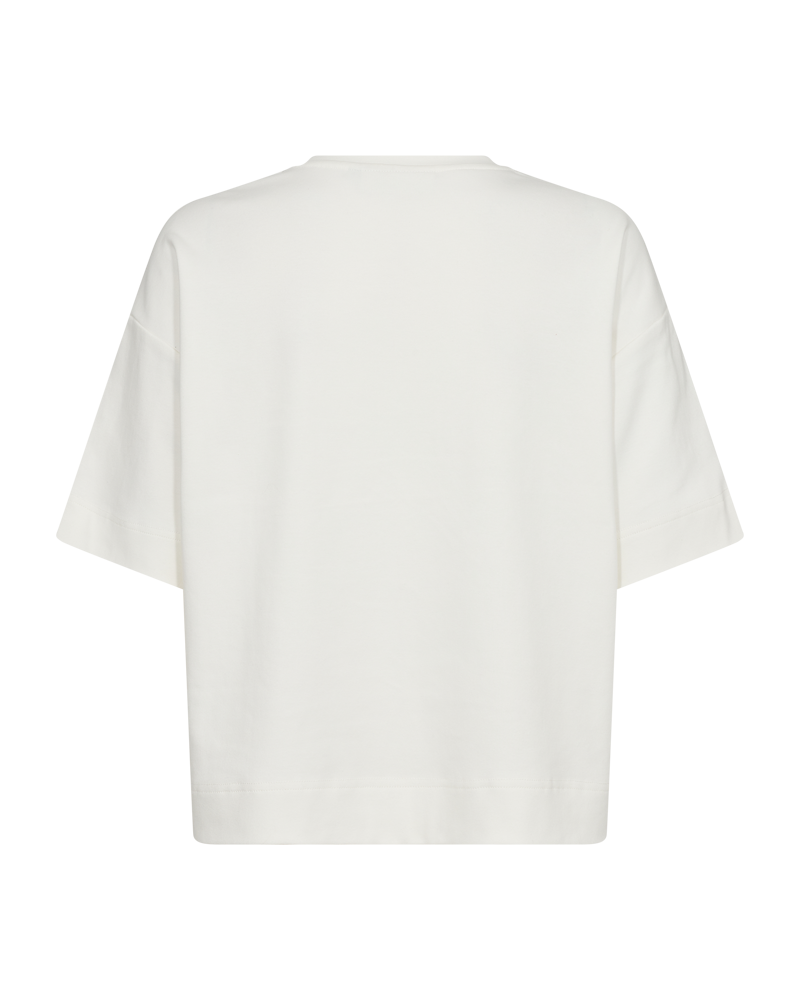 CMMUSE - T-SHIRT I RÅHVID