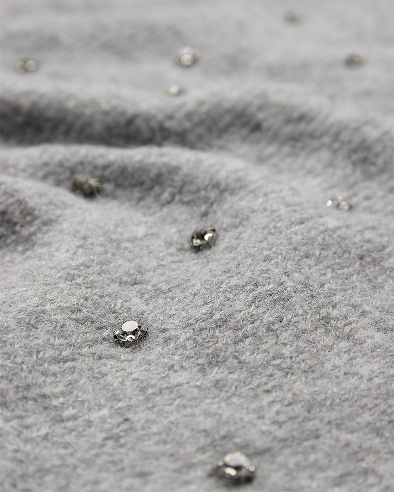 CMDIAMOND - PULLOVER I GRÅ