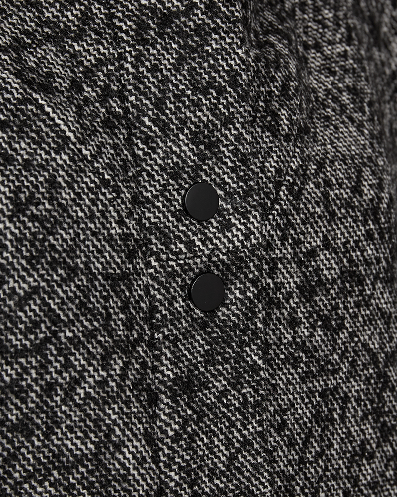 CMNETWO - OVERSIZE VEST I SORT,RÅHVID