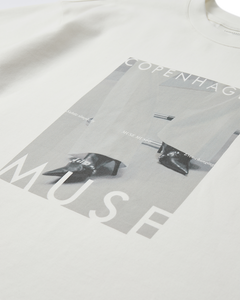 CMMUSE - T-SHIRT I RÅHVID