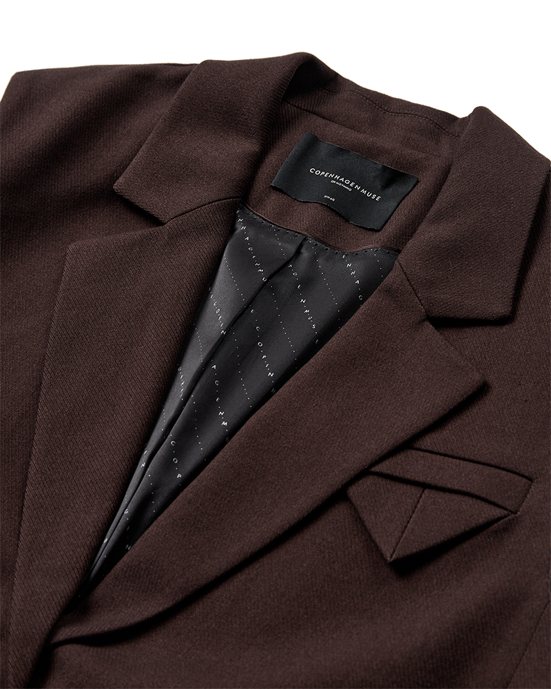 CMTAILOR - VEST I BRUN