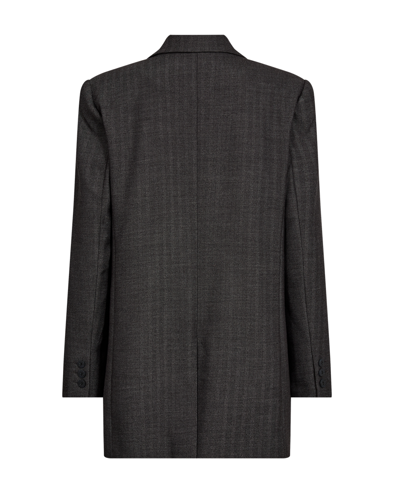 CMTAILOR - BLAZER I GRÅ OG SORT