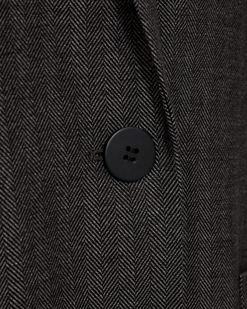 CMTAILOR - BLAZER I GRÅ OG SORT