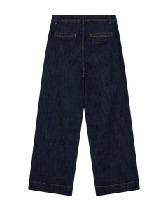 CMJEAN - HØJTALJEDE DENIMBUKSER I BLÅ