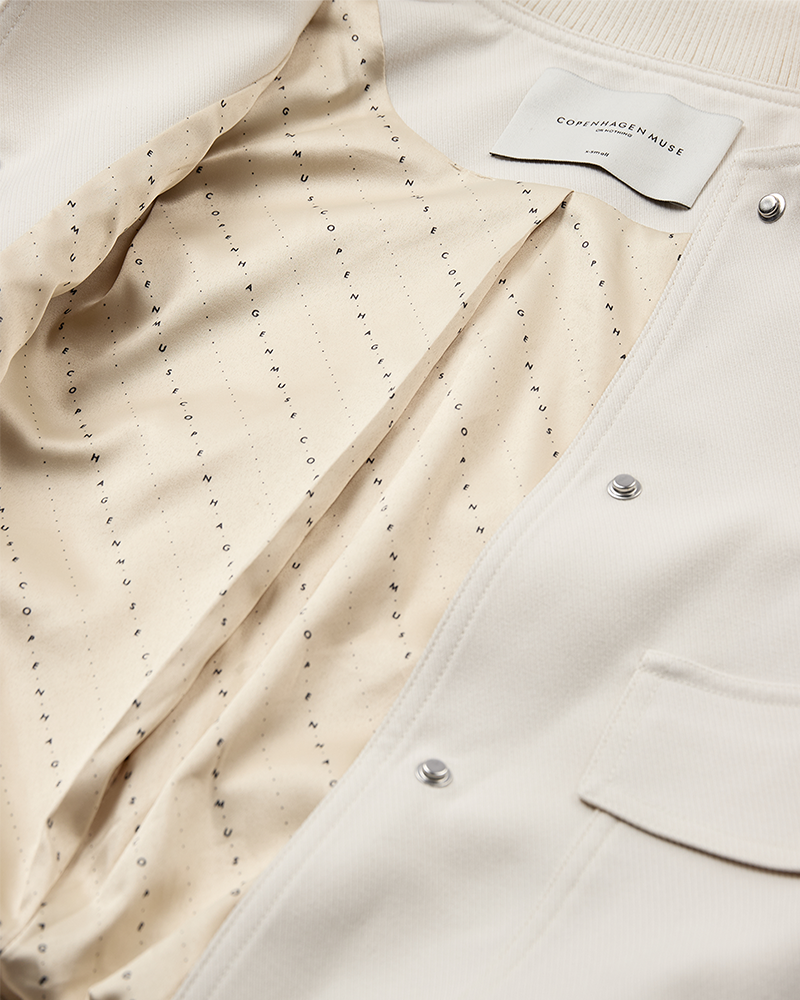 CMTAILOR - BOMBERJAKKE I RÅHVID