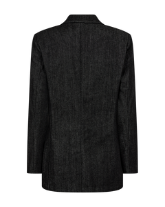 CMJEAN - DENIMBLAZER I SORT