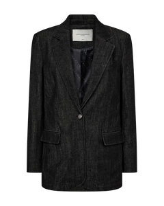 CMJEAN - DENIMBLAZER I SORT