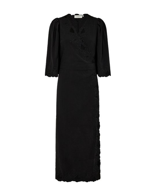 CMMADELYN - KJOLE MED PEEKABOO BLONDER I SORT