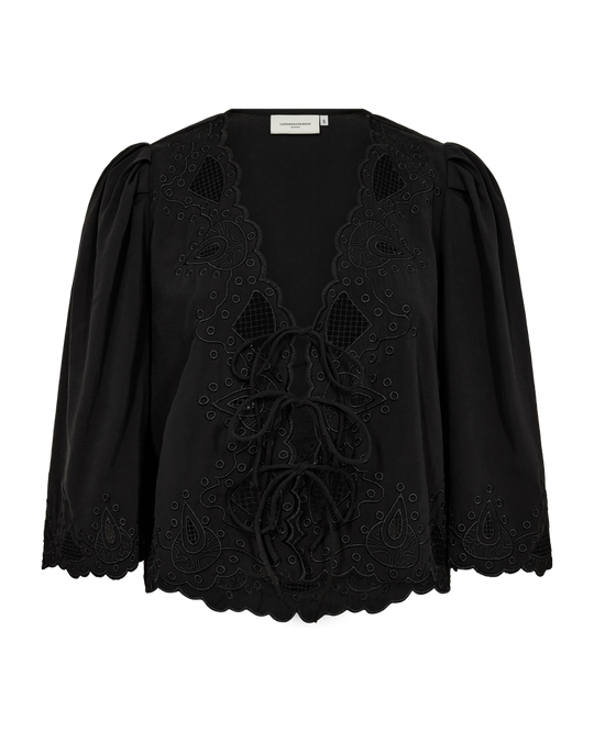 CMMADELYN - BLUSE I SORT