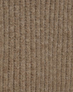 CMANDREA - RIBSTRIKKET PULLOVER I BEIGE