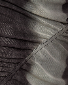 CMCORA - MESH BLUSE I SORT