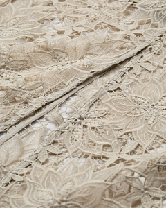 CMLACEY - NEDERDEL MED BLONDER I BEIGE