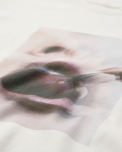 CMMUSE - T-SHIRT I RÅHVID