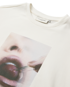 CMMUSE - T-SHIRT I RÅHVID