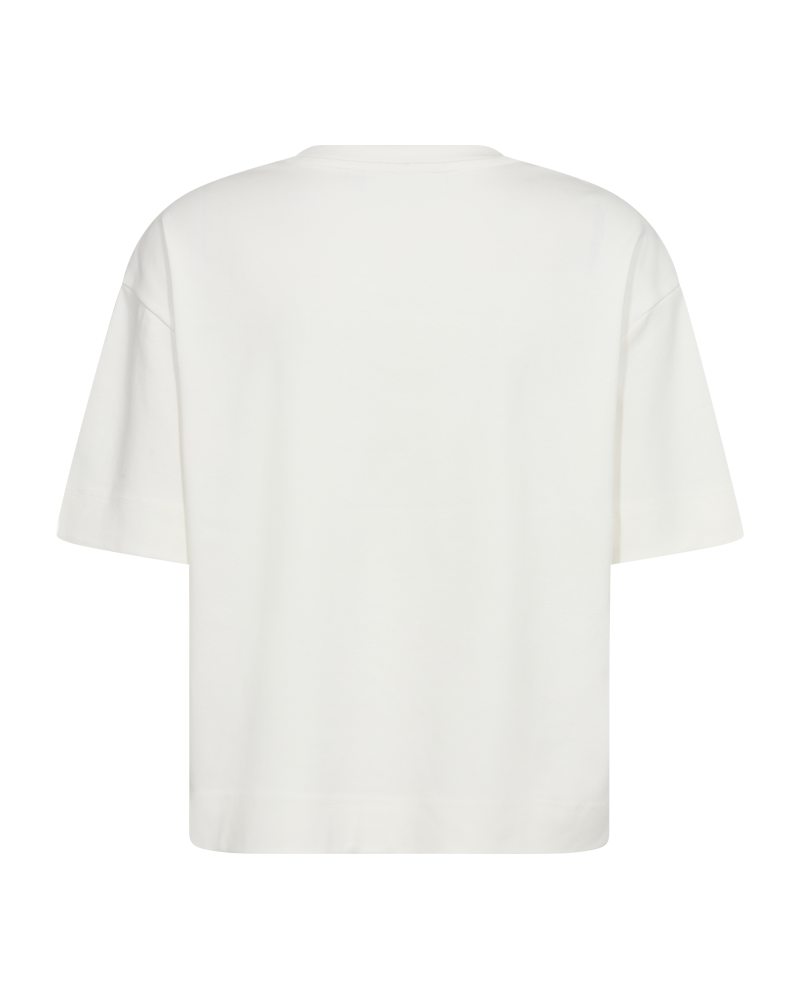 CMMUSE - T-SHIRT I RÅHVID