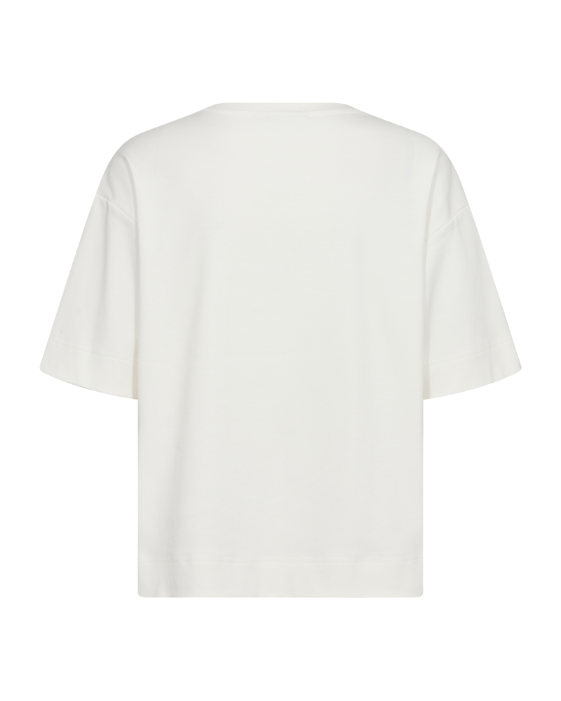 CMMUSE - T-SHIRT I RÅHVID
