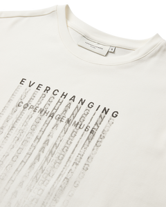 CMMUSE - T-SHIRT I RÅHVID