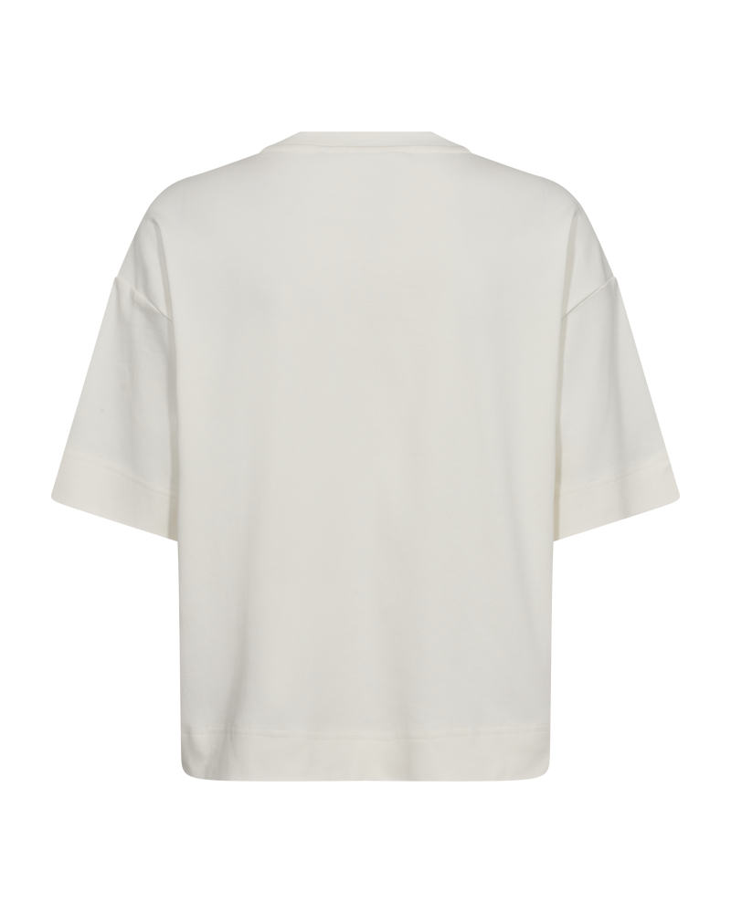 CMMUSE - T-SHIRT I RÅHVID