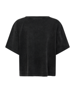 CMMUSE - T-SHIRT MED SIMILISTEN I SORT