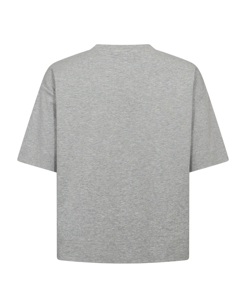 CMMUSE - T-SHIRT I GRÅ