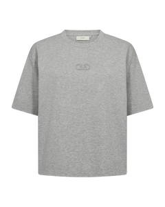CMMUSE - T-SHIRT I GRÅ