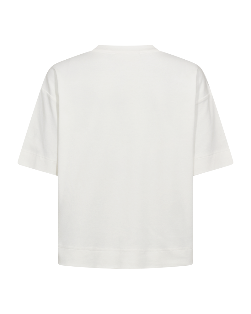 CMMUSE - T-SHIRT I RÅHVID