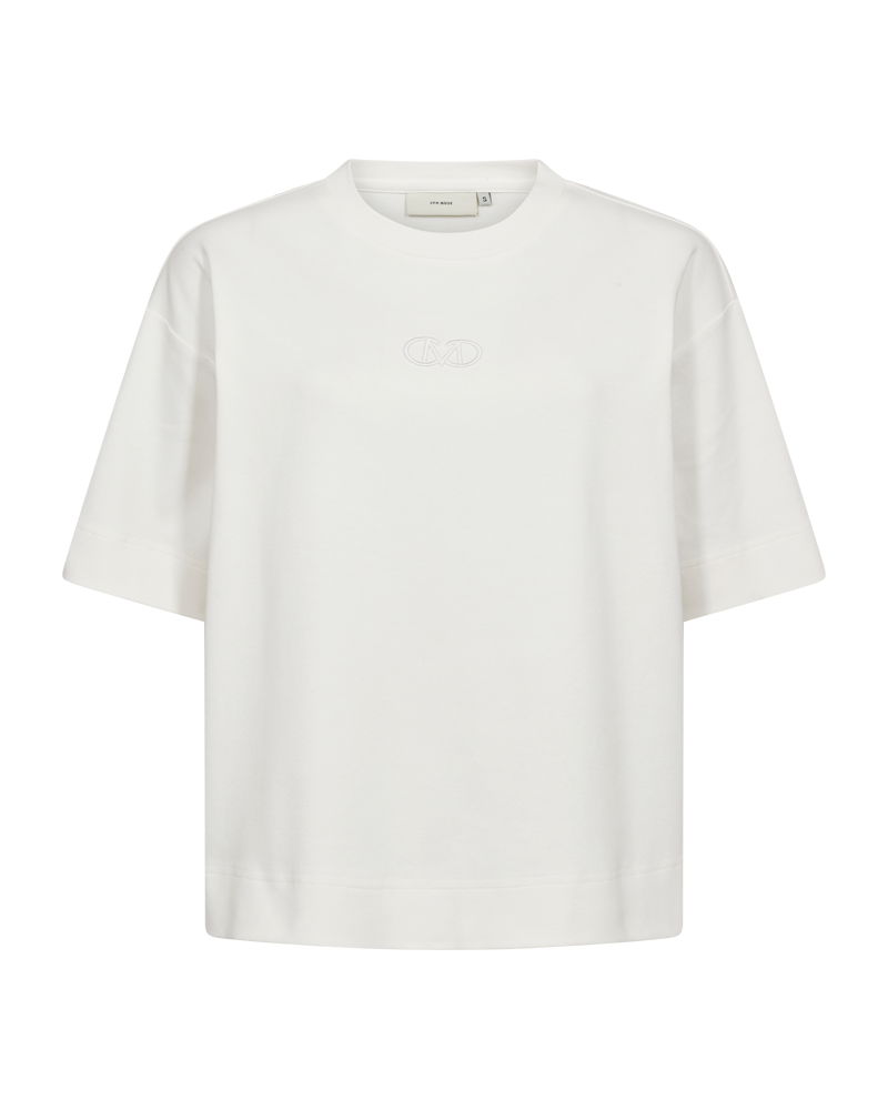 CMMUSE - T-SHIRT I RÅHVID