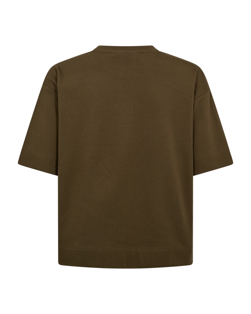 CMMUSE - T-SHIRT I GRØN