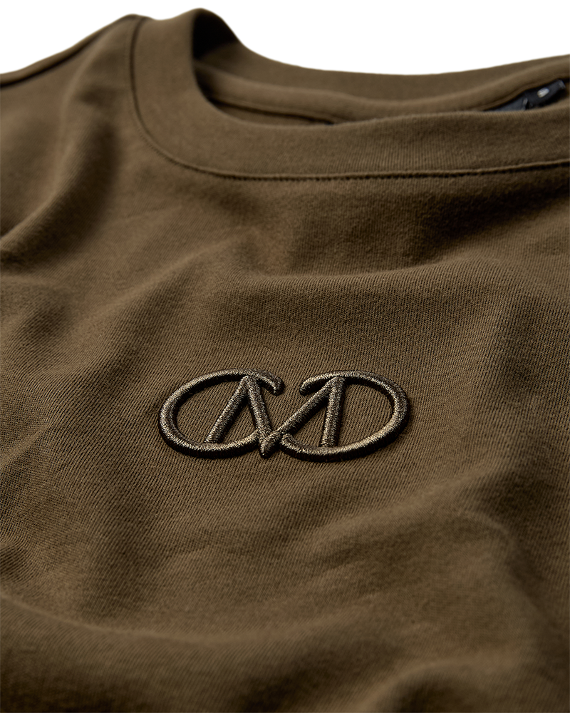 CMMUSE - T-SHIRT I GRØN