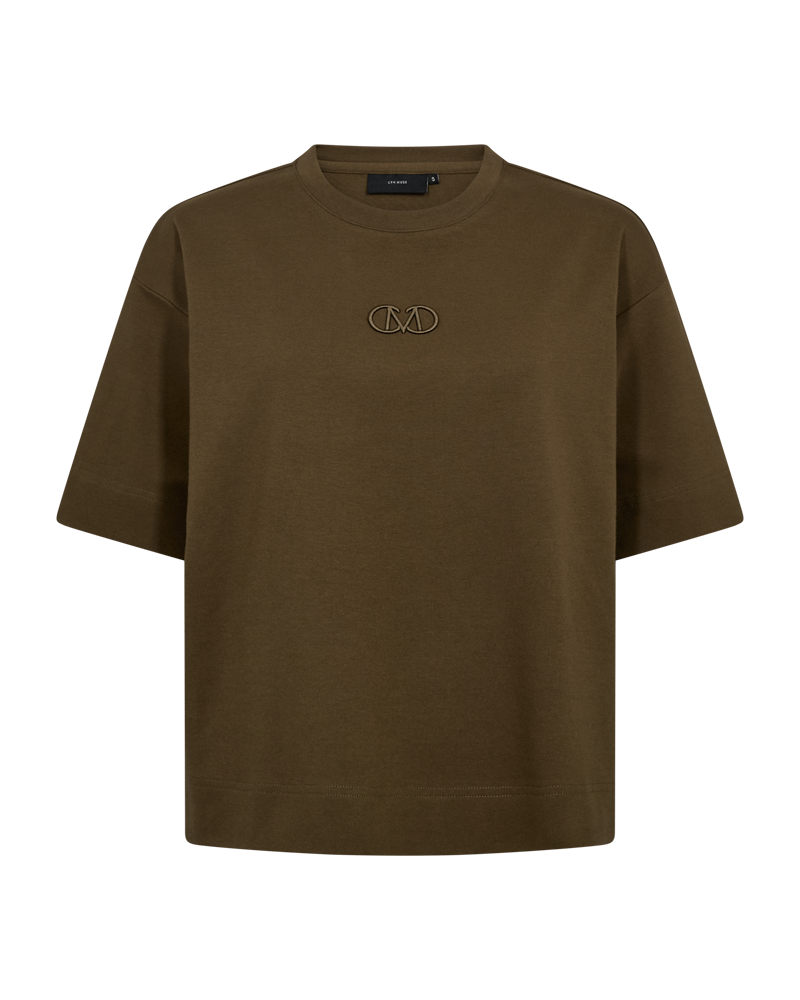 CMMUSE - T-SHIRT I GRØN