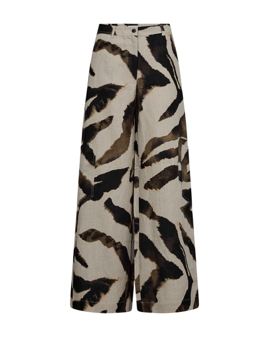 CMNATULI - BUKSER I BEIGE OG SORT