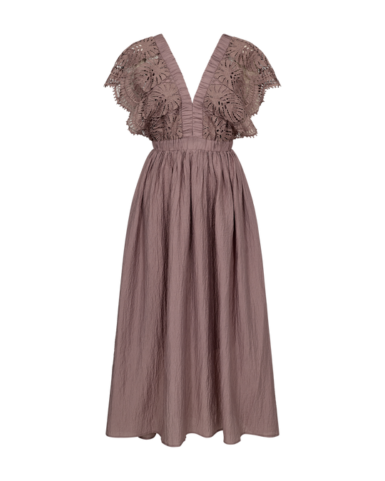 CMCOLE - KJOLE MED BLONDER I ROSA