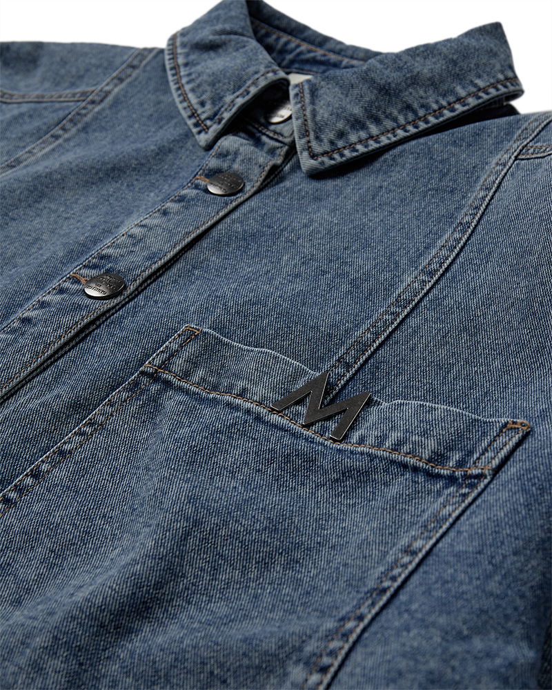 CMJEYCCE - DENIM SKJORTE I BLÅ