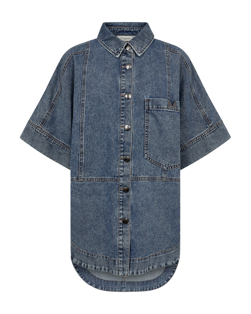 CMJEYCCE - DENIM SKJORTE I BLÅ