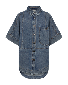 CMJEYCCE - DENIM SKJORTE I BLÅ