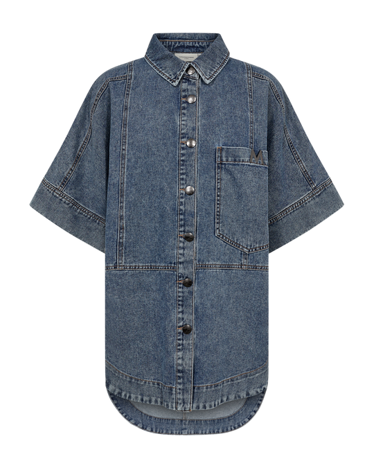 CMJEYCCE - DENIM SKJORTE I BLÅ