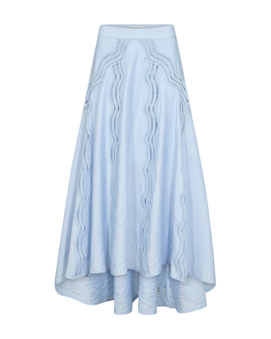 CMCOLE - NEDERDEL MED BLONDER I BLÅ