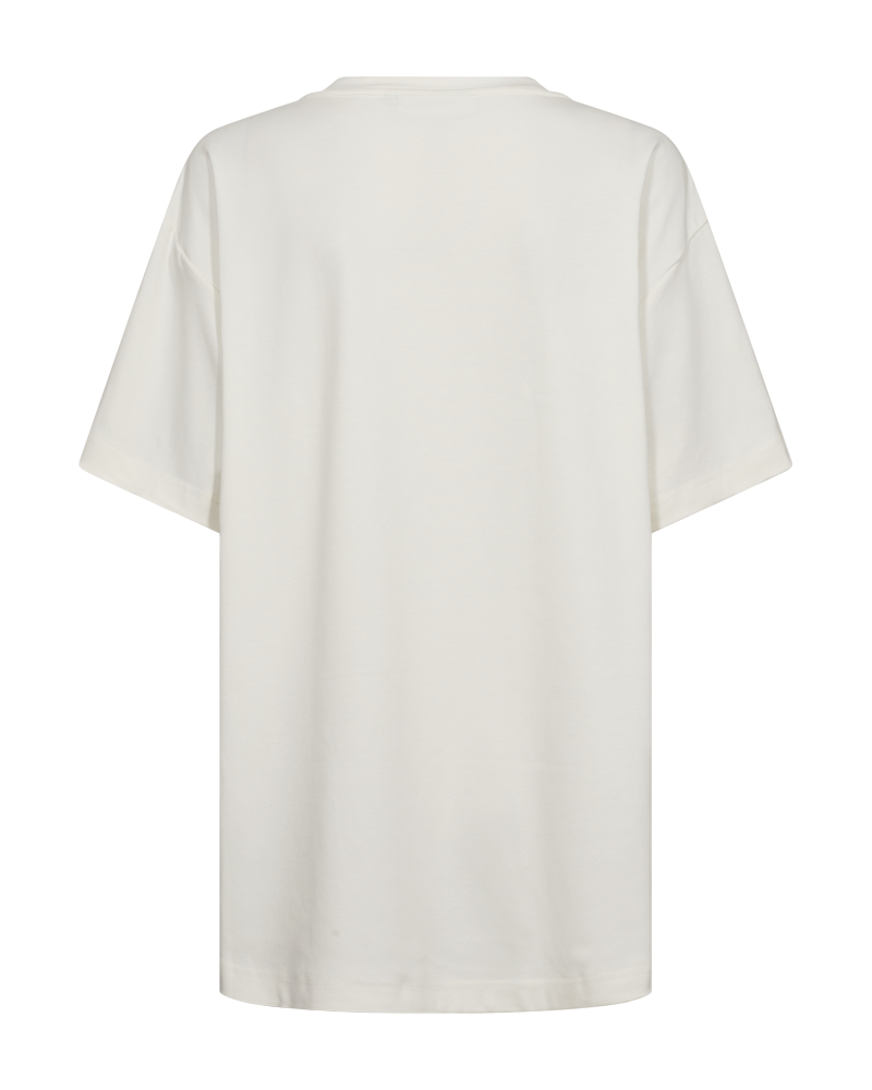 CMMUSE - T-SHIRT I RÅHVID