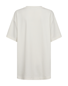 CMMUSE - T-SHIRT I RÅHVID
