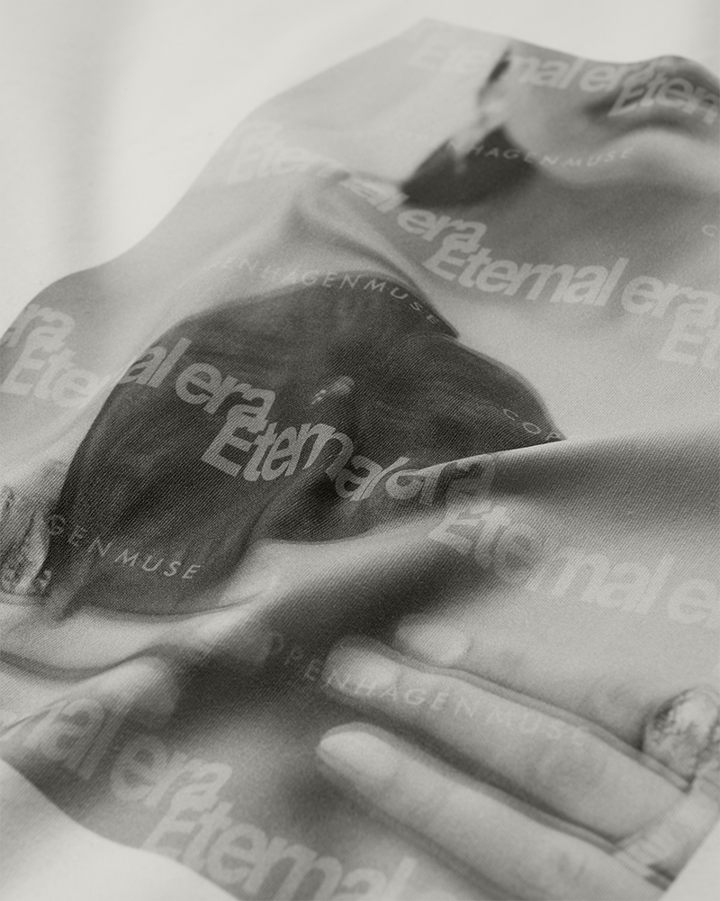 CMMUSE - T-SHIRT I RÅHVID