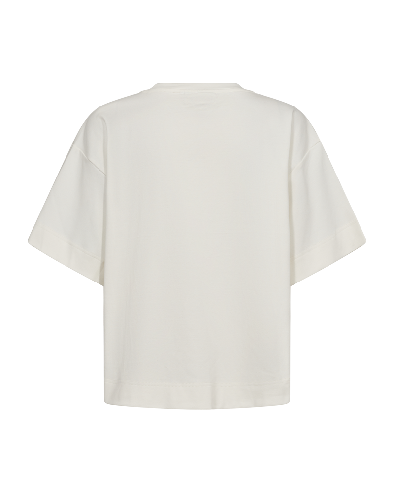 CMMUSE - T-SHIRT I RÅHVID