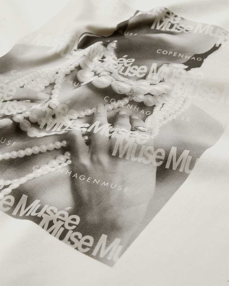 CMMUSE - T-SHIRT I RÅHVID