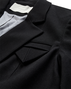 CMTAILOR - KORT BLAZER I SORT